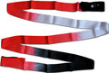 Wedstrijdlint Pastorelli 6.2 meter lang, Black-Red-White