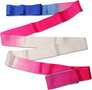 Wedstrijdlint Pastorelli 6.2 meter lang, Blue-Fuxia-White