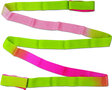 Wedstrijdlint Pastorelli 6.2 meter lang, Fuxia-Lime Green-Pink