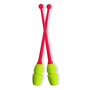 Pastorelli 36 cm Gym CORAL-LIME GREEN CONNECTABLE Clubs Biocolour